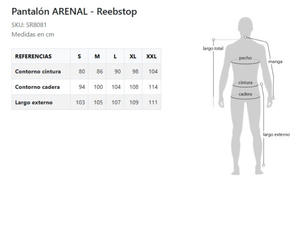 Pantalón ARENAL - Reebstop. Garmont - Imagen 5