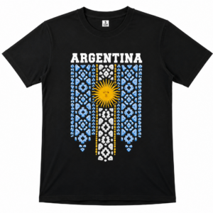 Remera unisex. Adultos. ARGENTINA. CXN