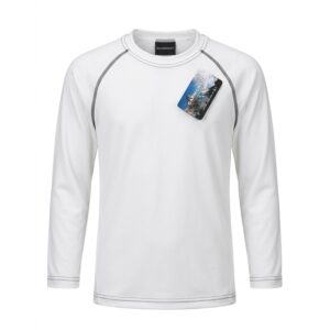 Camiseta blanca. Interior térmica niños. Garmont